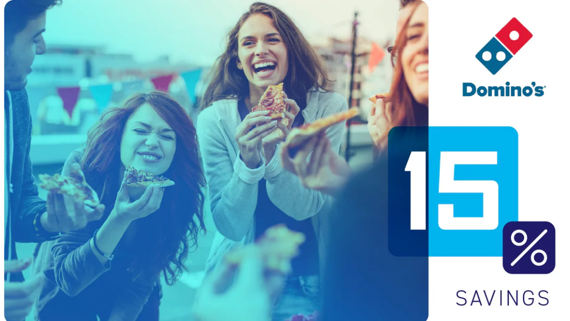 Savings: 15% – Domino’s Pizza: Cowabunga, Inc.